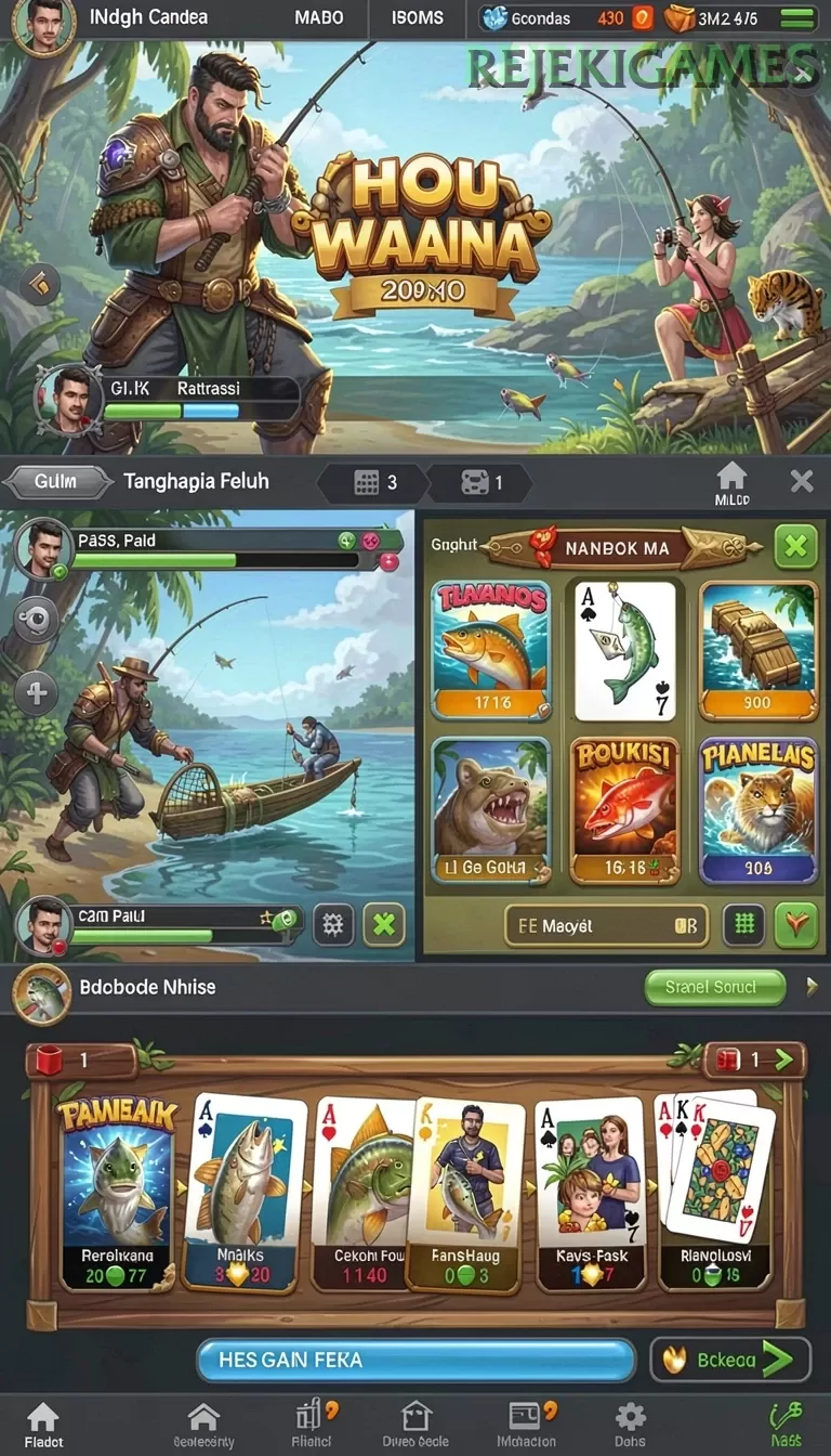 Cuplikan layar KING88 — menu navigasi